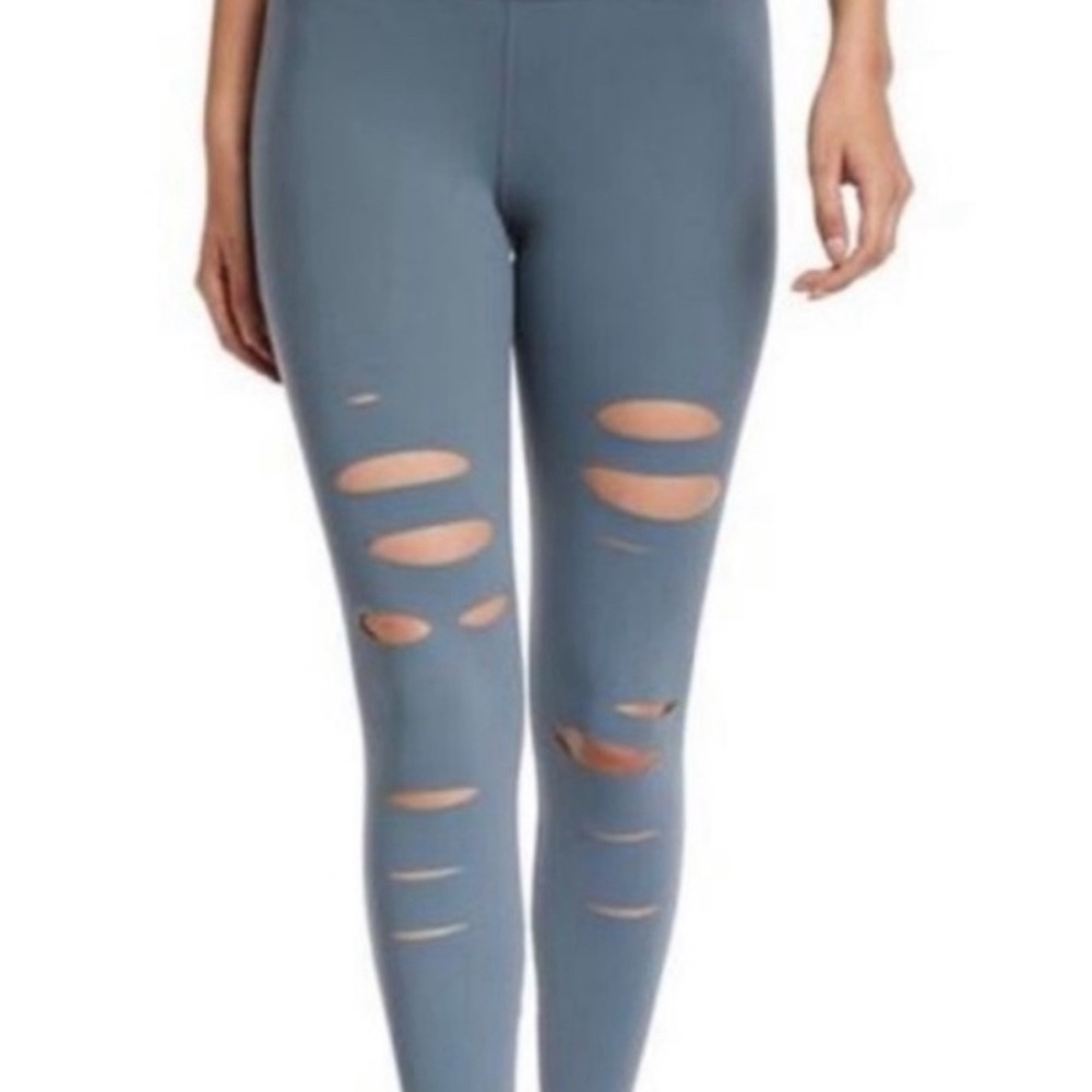 Lot of 3 designer leggings Alo Yoga Democracy Sol Scorpio L/XL great deal! - Picture 2 of 5
